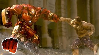 Hulk vs Hulkbuster Türkçe Dublaj Dövüş Sahnesi 1080p [upl. by Samal]