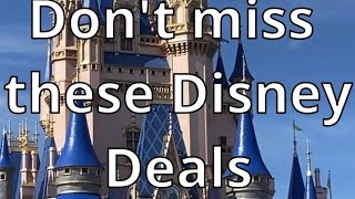 Don’t make the mistake of missing these Disney Deals disney disneyworld travel shorts [upl. by Roarke]