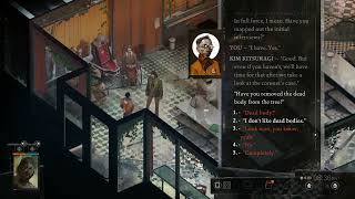 Disco Elysium The Final Cut  Whirling In Rags Day 1 Talk To Lena and Meet Kim Kitsuragi Gameplay [upl. by Ardnusal]