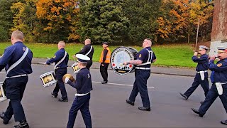 Jimmy Steele memorial flute band  28102023 [upl. by Dolora236]