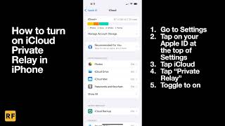 How to Turn on iCloud Private Relay [upl. by Adniuqal]