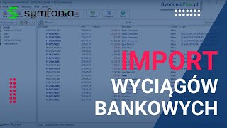 Import wyciągów bankowych Symfonia 20 Handel  Digital [upl. by Yadsendew486]