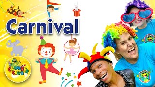 Carnival Theme lesson for preschoolers Action songs activities and lots to learn [upl. by Atnaloj]