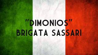 quotDimoniosquotInno della Brigata Sassari [upl. by Ecneralc]