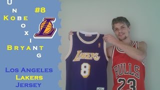 Unboxing  Camisa Regata LA Lakers Jersey  Kobe Bryant 8 [upl. by Nuahsak]