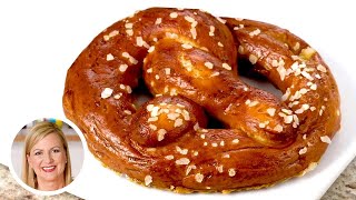 Professional Baker Teaches You How To Make PRETZELS [upl. by Obbard]