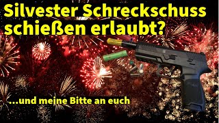 Darf man an Silvester Schreckschuss Waffen schießen [upl. by Acyre569]