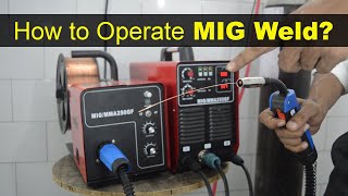 MIG Welding Machine  A Complete Guide to Setup Installation and Welding CO2 वेल्डिंग क्या है [upl. by Lenod15]