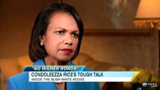 Condoleezza Rice Discusses Confronting Donald Rumsfeld Over Iraq War Policy [upl. by Mallory425]