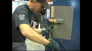 8  Forcing Outward Opening Doors Mike Perrone Forcible Entry Training [upl. by Ruomyes]