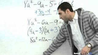 Algebra  More on Factoring Trinomials [upl. by Pollack]