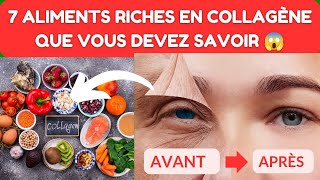 Découvrez les 7 Aliments Riches en Collagène pour Une Peau Jeune et Rayonnantequot [upl. by Enilegnave514]