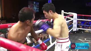 SALUDAR VS KURIHARA 2 GRABE TONG ACTION MULA SIMULA SUNTUKAN AT NAGTAPOS SA KNOCK OUT [upl. by Fennelly]