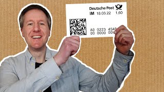 Internetmarke So druckt man Briefmarken zu Hause [upl. by Arata]