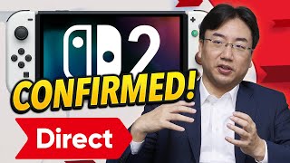 Switch 2 CONIFRMED Reveal by March 2025  Nintendo Direct in June [upl. by Pessa]