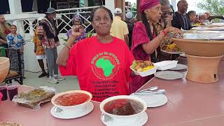 The Best Tropical Buffet at African Ancestral Wall in NingoPrampram  Ghana July 2024Journey [upl. by Eustache]