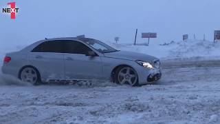 BMW xDrive v Audi Quattro v Mercedes Benz 4matic Snow [upl. by Goldie99]