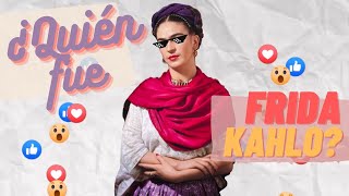 Biografía  Frida Kahlo  Arte para niños [upl. by Enalahs]