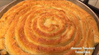 El Açması Börekle Yarışan Hazır Yufkadan Nefis Ispanaklı Börek Tarifi [upl. by Kanya317]