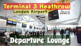 Heathrow Airport T3 Departure Tour  new Dropoff charges parking rules [upl. by Agem250]