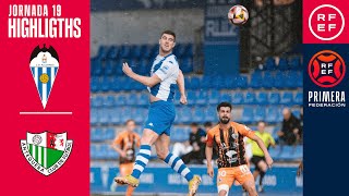 Resumen PrimeraFederación  CD Alcoyano 21 Antequera CF  Jornada 19 Grupo 2 [upl. by Tedda]