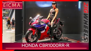 Honda CBR1000RRR  Honda’s 217PS Beast  EICMA 2019 [upl. by Alodie]