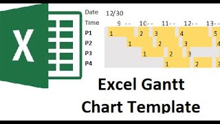 Gantt Chart for Hours amp Minutes in Excel [upl. by Raab]