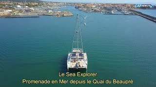 Tour du Cap dAgde en Drone le 1er Août [upl. by Toiboid]