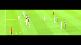 Zlatan Ibrahimovic injury  PSG vs Chelsea 02042014 [upl. by Annot612]