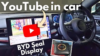 Carlinkit Android TBox running on BYD Seal 15” infotainment display [upl. by Herold194]