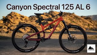 New Canyon Spectral 125 AL 6 2022  ShortTravel  Review  Enduro AllMountain [upl. by Fife]