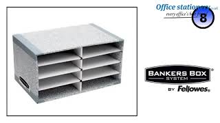 Fellowes Bankers Box Desktop Sorter Ref 08750 From OfficeStationerycouk [upl. by Oirotciv661]