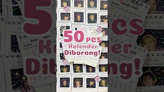 50 Pcs Kalender Diborong kalendermeja custom fyp [upl. by Berman771]