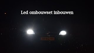 Led Dimlicht Ombouwset Monteren  Inbouwen [upl. by Nylanej]