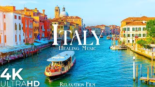 Italy 4K • Scenic Relaxation Film with Peaceful Relaxing Music and Nature Video Ultra HD [upl. by Odama784]