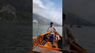 Nanital boating youtube trendingshorts youtubeshorts boating nanital nature trending viral [upl. by Anirtik736]