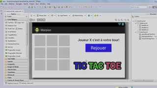 DEVELOPPER SOUS ANDROID  23  Jeu du Morpion [upl. by Oznole]