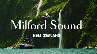 Experiencing Majestic Milford Sound New Zealand  Scenic and Relaxing Visuals 4K [upl. by Turoff111]