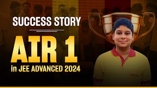 Success Journey With FIITJEE  Ved Lahoti AIR 1 in JEE Advanced 2024 [upl. by Gent]