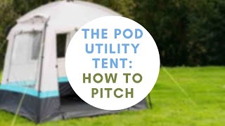 The OLPRO Pod Utility  Kitchen Tent How To Pitch [upl. by Eboh]