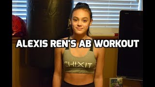 ALEXIS RENS HOURGLASS AB WORKOUT WEEK 2💖😊 [upl. by Yt]