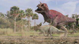 The Carnotaurus Attack no background music  Disney’s Dinosaur [upl. by Beller]