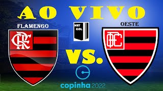 FLAMENGO X OESTE AO VIVO  Copa São Paulo de Futebol Junior  3º fase  Narração [upl. by Greenes]