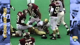 1993 Cotton Bowl vs Texas AampM  125 Years of Notre Dame Football  Moment 115 [upl. by Eidur]