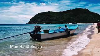 Koh Pangan Island  Stanning view to Koh Ma Island  Mae Haad beach [upl. by Lally]