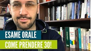 Esame orale alluniversità come prepararti per prendere 30 [upl. by Iiette]