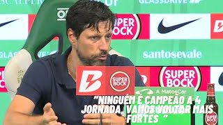 fc porto vitor bruno quot ninguém é campeão a 4 jornanda vamos voltar mais fortes [upl. by Marie-Ann251]