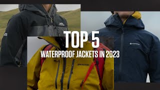 Top 5 Waterproof jackets 2023  Expert Review [upl. by Animsay]