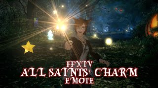 FFXIV All Saints Charm Emote  FF14 All Saints Wake Event 2023 [upl. by Vince]