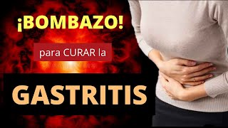 ¡BOMBAZO LOS 5 MEJORES REMEDIOS NATURALES PARA CURAR LA GASTRITIS [upl. by Meyer]